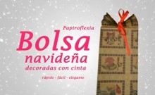 Bolsita navideña de papel