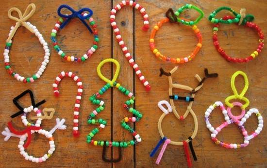 Adornos navideños hechos en casa Adornos navideños hechos en casa